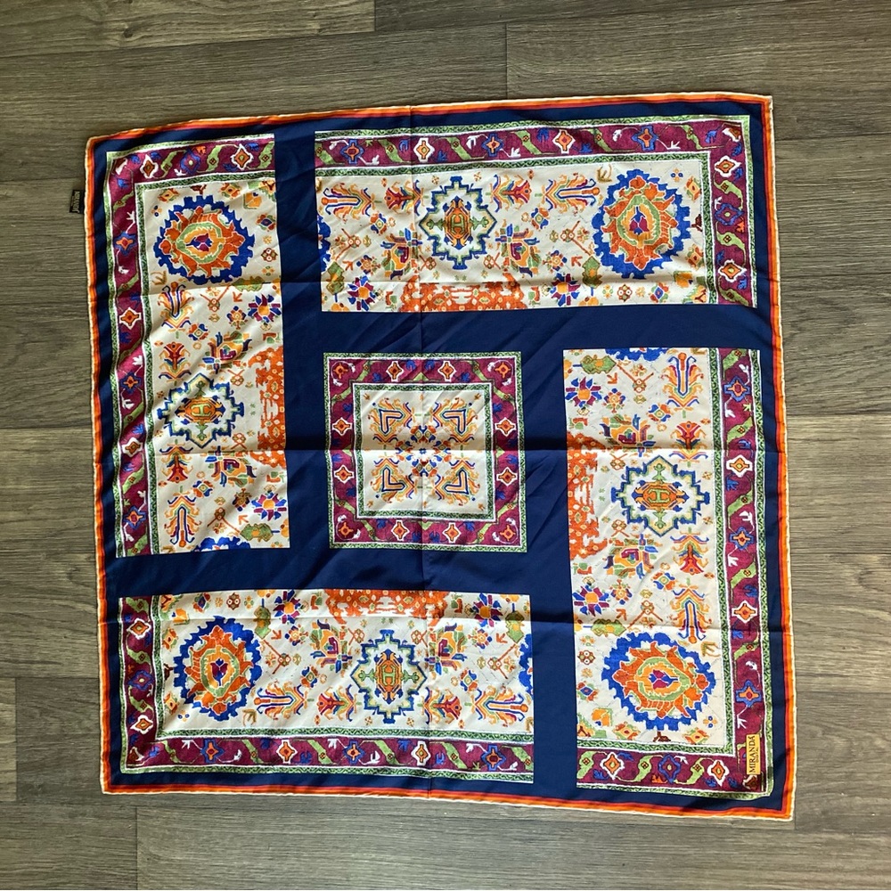 Turkish Satin Square Scarf